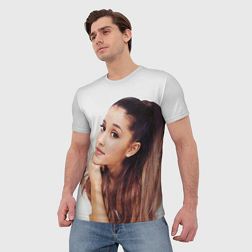 Мужская футболка Ariana Grande Ариана Гранде / 3D-принт – фото 3