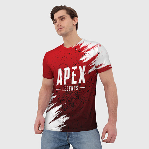 Мужская футболка APEX LEGENDS / 3D-принт – фото 3