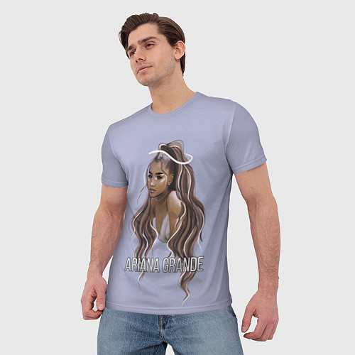 Мужская футболка Ariana Grande Ариана Гранде / 3D-принт – фото 3