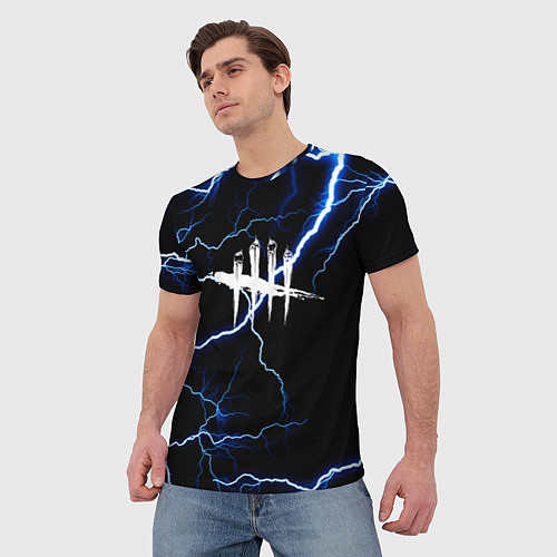 Мужская футболка DEAD BY DAYLIGHT / 3D-принт – фото 3