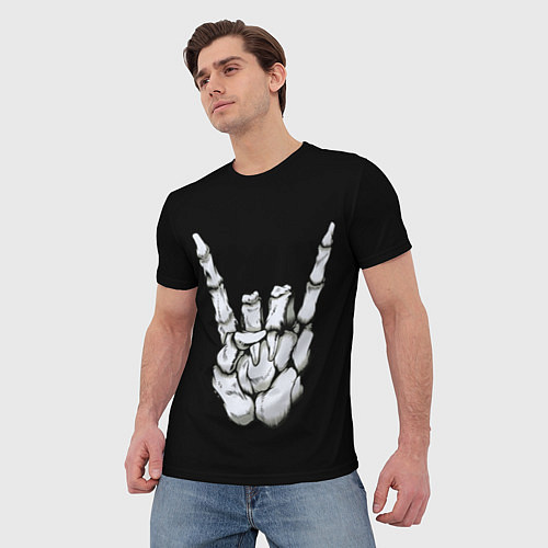 Мужская футболка Rock / 3D-принт – фото 3