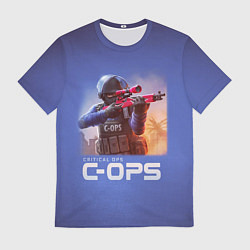 Футболка мужская Critical Ops, цвет: 3D-принт