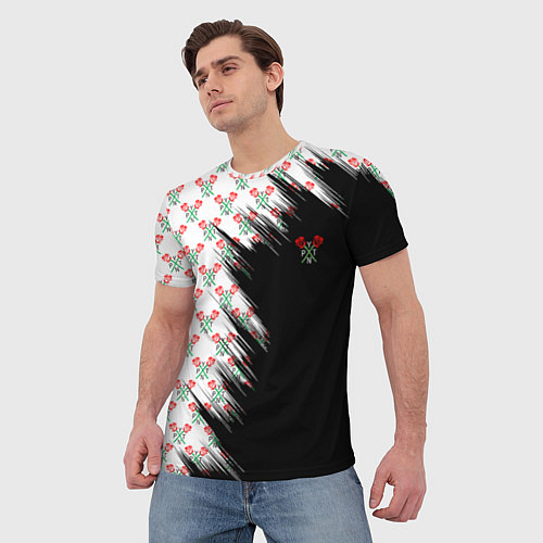 Мужская футболка ТИКТОКЕР - PAYTON MOORMEIE / 3D-принт – фото 3