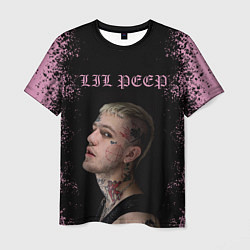 Футболка мужская LiL PEEP, цвет: 3D-принт