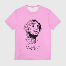 Футболка мужская LIL PEEP, цвет: 3D-принт