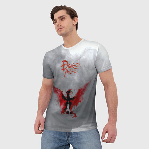 Мужская футболка Dragon Age / 3D-принт – фото 3