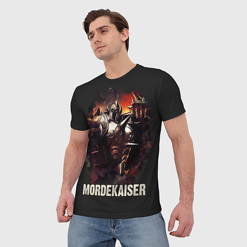 Мужская футболка Mordekaiser / 3D-принт – фото 3