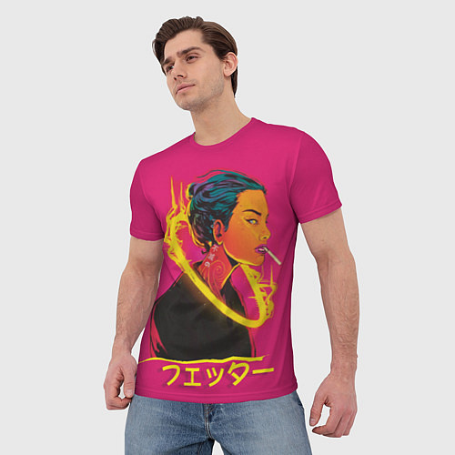 Мужская футболка Cyberfire 404 / 3D-принт – фото 3