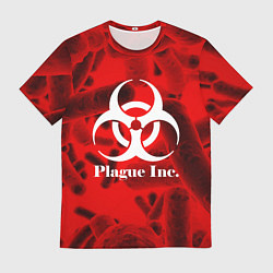 Футболка мужская PLAGUE INC, цвет: 3D-принт