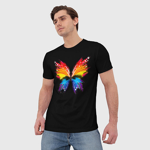 Мужская футболка Бабочка / 3D-принт – фото 3