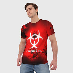 Футболка мужская PLAGUE INC, цвет: 3D-принт — фото 2