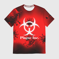 Футболка мужская PLAGUE INC, цвет: 3D-принт