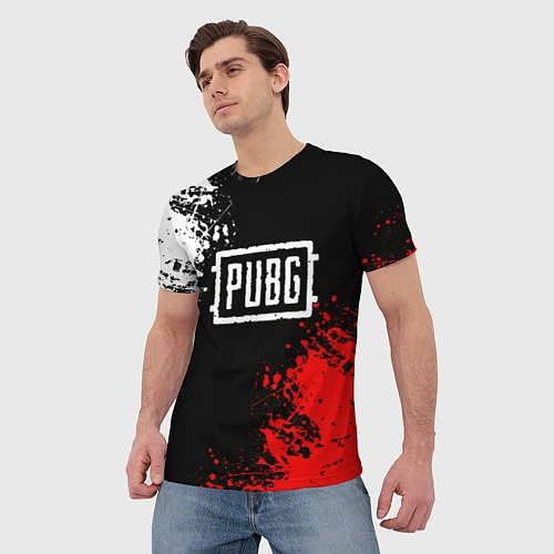 Мужская футболка PUBG / 3D-принт – фото 3