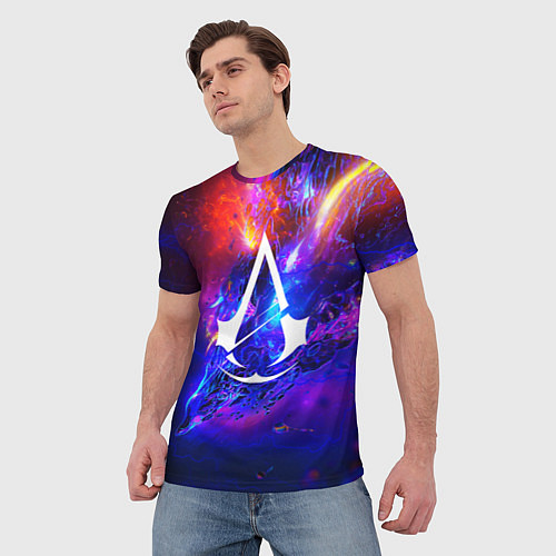 Мужская футболка ASSASSINS CREED / 3D-принт – фото 3