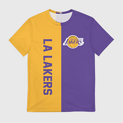 Футболка мужская LA LAKERS, цвет: 3D-принт
