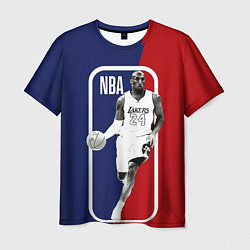 Футболка мужская NBA Kobe Bryant, цвет: 3D-принт