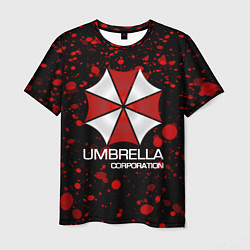 Футболка мужская UMBRELLA CORP, цвет: 3D-принт