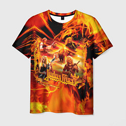 Футболка мужская Judas Priest, цвет: 3D-принт