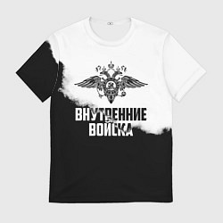 Футболка мужская Внутренние Войска, цвет: 3D-принт