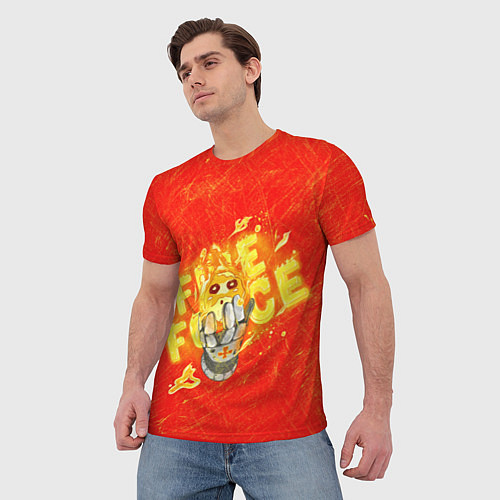 Мужская футболка Fire Force / 3D-принт – фото 3