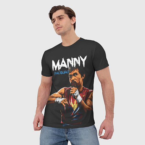 Мужская футболка Manny / 3D-принт – фото 3