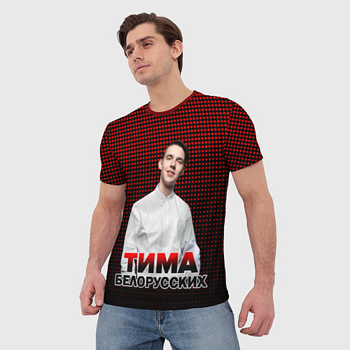 Мужская футболка Тима Белорусских / 3D-принт – фото 3