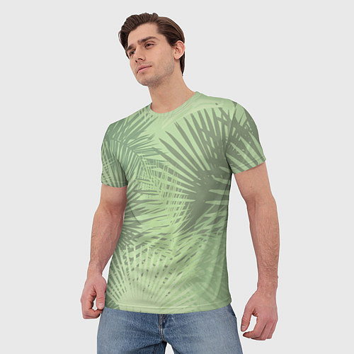 Мужская футболка В джунгли / 3D-принт – фото 3