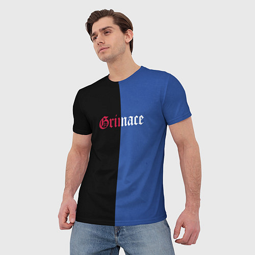 Мужская футболка Grimace / 3D-принт – фото 3