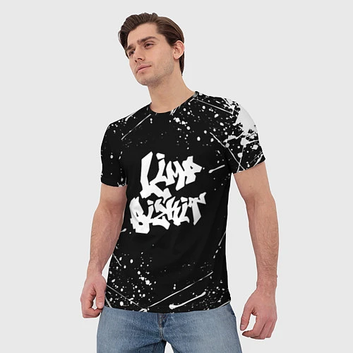 Мужская футболка LIMP BIZKIT / 3D-принт – фото 3
