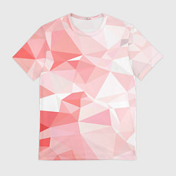 Футболка мужская Pink abstraction, цвет: 3D-принт