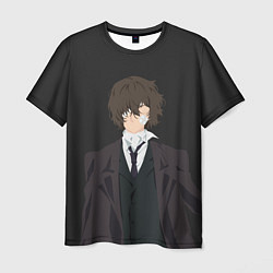 Футболка мужская Osamu Dazai, цвет: 3D-принт