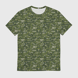 Футболка мужская Камуфляж, цвет: 3D-принт
