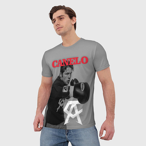Мужская футболка Canelo / 3D-принт – фото 3