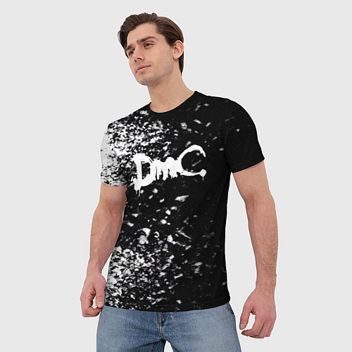 Мужская футболка DEVIL MAY CRY / 3D-принт – фото 3