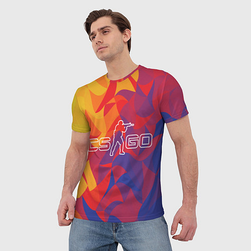 Мужская футболка CS:GO / 3D-принт – фото 3