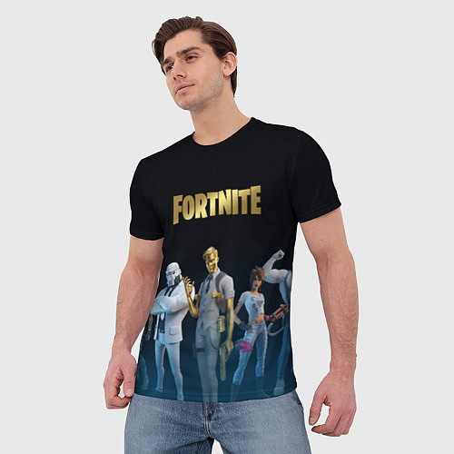 Мужская футболка FORTNITE 2 СЕЗОН ГЛАВА 2 / 3D-принт – фото 3