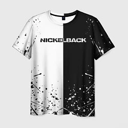 Футболка мужская Nickelback, цвет: 3D-принт