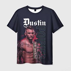 Футболка мужская Dustin Poirier, цвет: 3D-принт