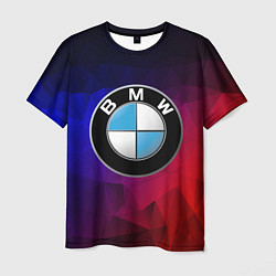 Футболка мужская BMW NEON, цвет: 3D-принт
