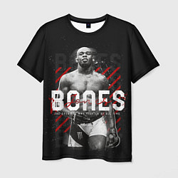 Футболка мужская Bones Jones цвета 3D-принт — фото 1