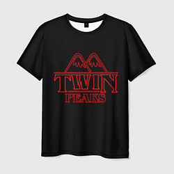 Футболка мужская Twin Peaks, цвет: 3D-принт