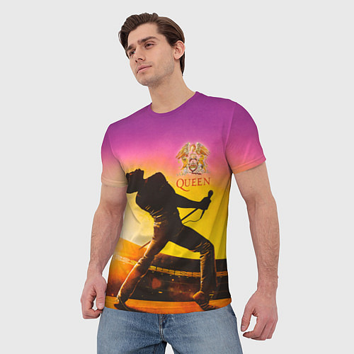 Мужская футболка Queen / 3D-принт – фото 3