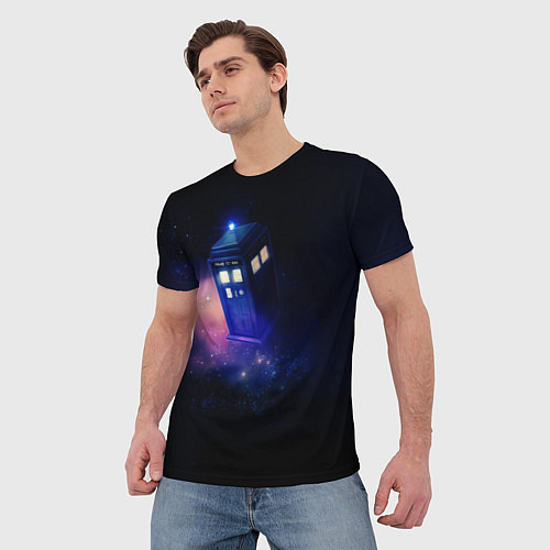 Мужская футболка TARDIS / 3D-принт – фото 3