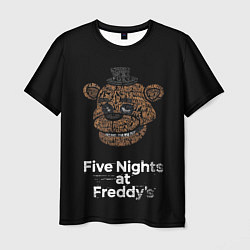 Футболка мужская FIVE NIGHTS AT FREDDYS, цвет: 3D-принт