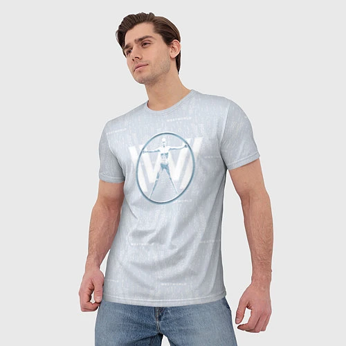 Мужская футболка Westworld / 3D-принт – фото 3