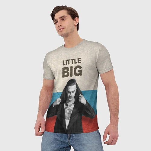 Мужская футболка Little Big / 3D-принт – фото 3