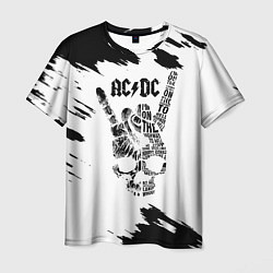 Футболка мужская ACDC, цвет: 3D-принт