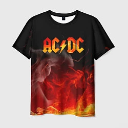 Футболка мужская ACDC, цвет: 3D-принт