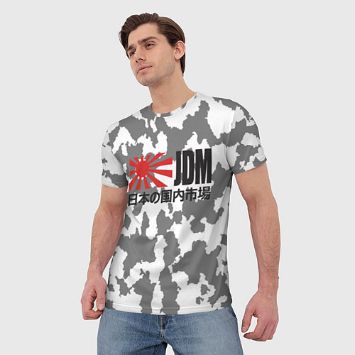 Мужская футболка JDM Style / 3D-принт – фото 3