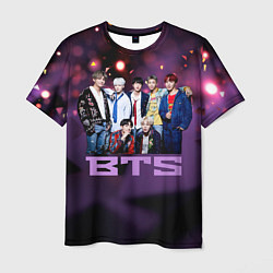 Футболка мужская BTS, цвет: 3D-принт